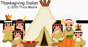 Thanksgiving Indian Pattern Collection