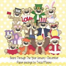 Bears Through The Year Pattern Collection