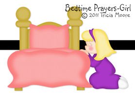 Bedtime Prayer Girl