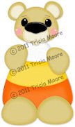 Candy Corn Bear