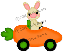 Carrot Car Pattern