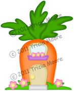 Carrot House Pattern