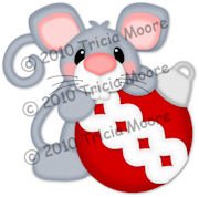 Mouse with Ornament Pattern