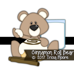 Cinnamon Roll Bear