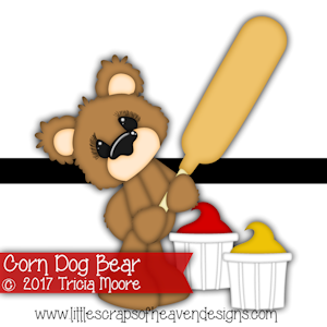 Corn Dog Bear