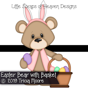 Easter Bear with Basket