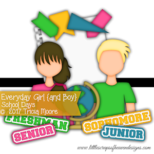 Everyday Girl and Boy School Days