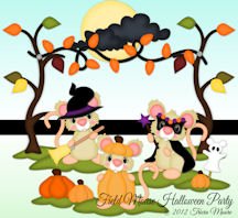 Field Mouse Halloween Party
