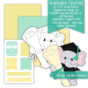 Graduation Elephant