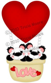 Love Hot Air Balloon