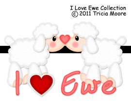 I Love Ewe Pattern Collection