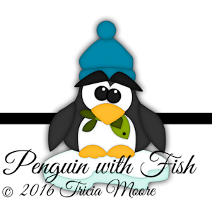 Penguin with Fish