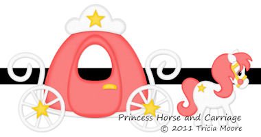 Princess Horse and Carriage