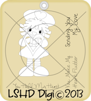 Raggedy Valentine Digi