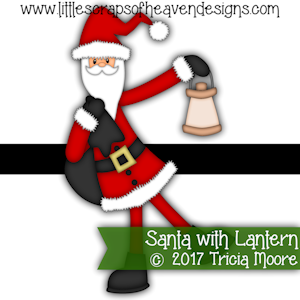 Santa with Lantern