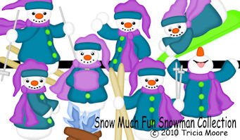 Snow Much Fun Snowman Collection