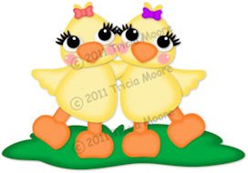 Spring Chicks Pattern Set