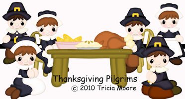 Thanksgiving Pilgrims Pattern Collection