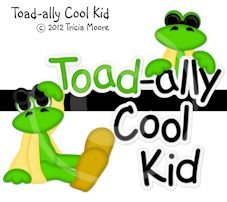 Toadally Cool Kid
