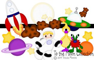 To the Moon Pattern Collection